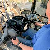 Nachrüstbare Joystick-Lenkung der Firma Gritech