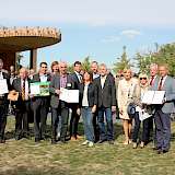 Gruppenfoto der Gewinner
