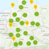 160 Kommunen in Deutschland sind pestizidfrei. Quelle: BUND