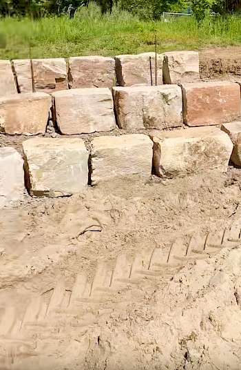 Umgestaltung eines Kinderspielplatzes  (Foto: Ausbildungsbetrieb Galabau der Stadt Hannover)