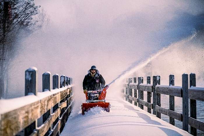 Schneefräse der Firma Ariens