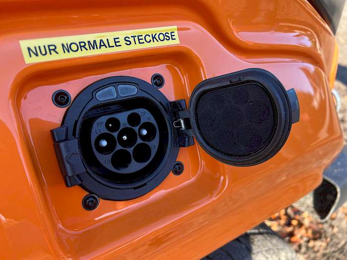 22-Volt-Steckdose des evum aCar