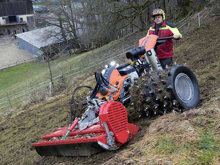 Ibex Achserweiterung für Einachsgeräteträger Ibex AX