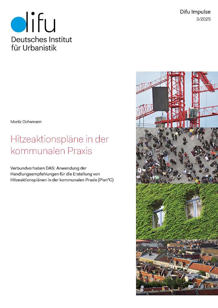 Publikation „Hitzeaktionspläne in der kommunalen Praxis“