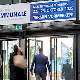 Messeeingang zur KOMMUNALE