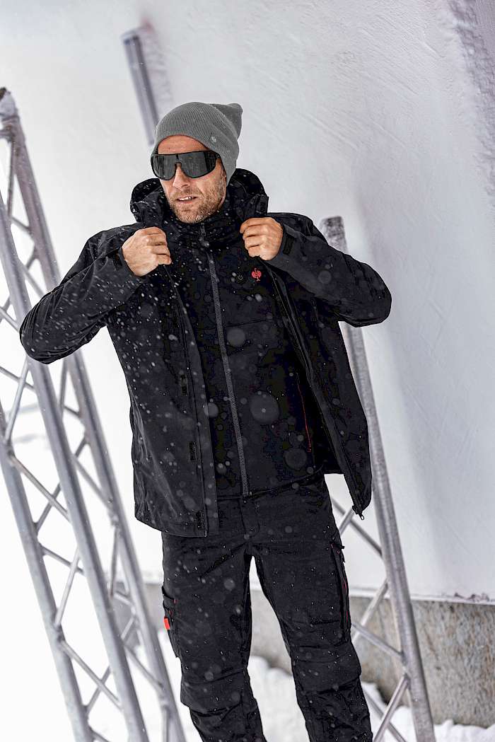 3 in 1 Heizjacke e.s.concrete von Strauss